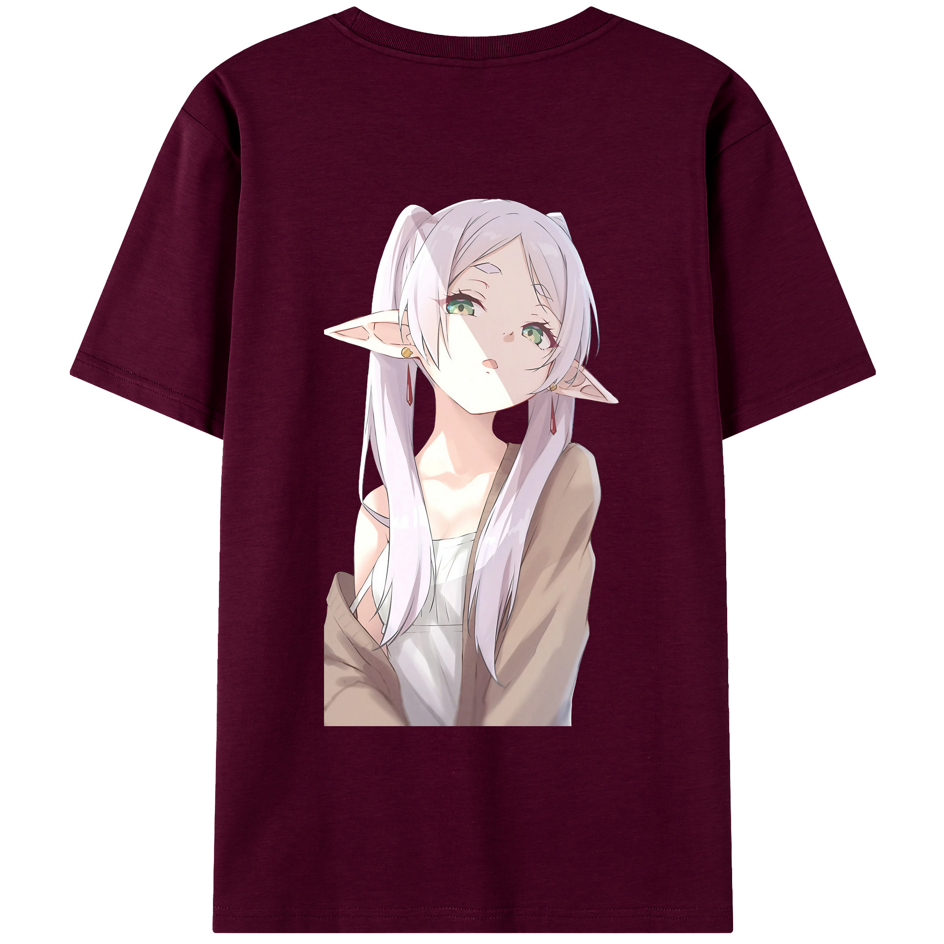 （画像用） 葬送のフリーレン Frieren レディース半袖Tシャツ(バックプリント)